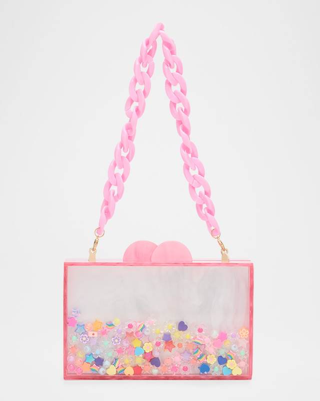 Girl's Acrylic Charm Shoulder Bag